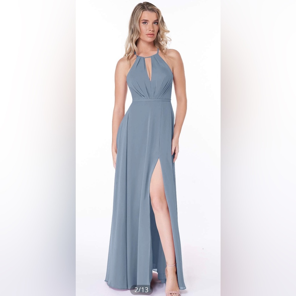 Azazie bridesmaid or wedding guest dress.